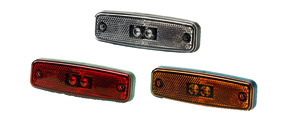 LED Seitenmarkierungsleuchte Positionsleuchte mit Blinker WAS W198 1420 -  SIGNATECH Warnsysteme für Sonder- und Einsatzfahrzeuge